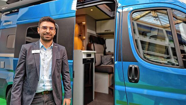 Özcan Özdemir verkauft Hymer-Wohnmobile. Er weiß: Der Camping-Hype ist ungebrochen.