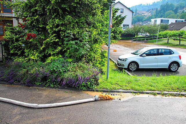 Bild 25: Bilder vom Hochwasser in Stühlingen – Teil I