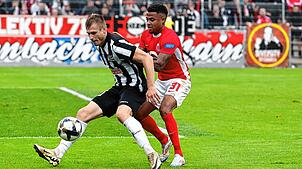 Marcel Sökler (links) hat seinen Magen-Darm-Infekt überstanden, hat wieder trainiert und könnte in Freiberg den FC 08 Villingen verstärken.