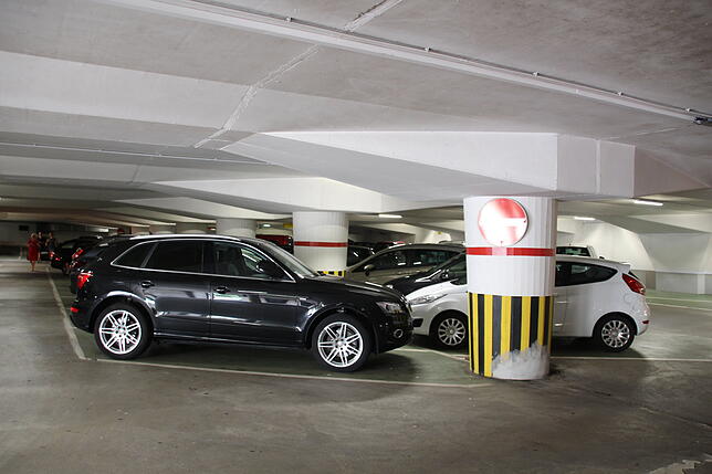 In der Schlossgarage in Tiengen kann an Sonn- und Feiertagen kostenlos geparkt werden.