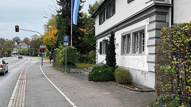 Hier auf Höhe des Tannenhofes kam es auf der Mainaustraße zu der tätlichen Auseinandersetzung.