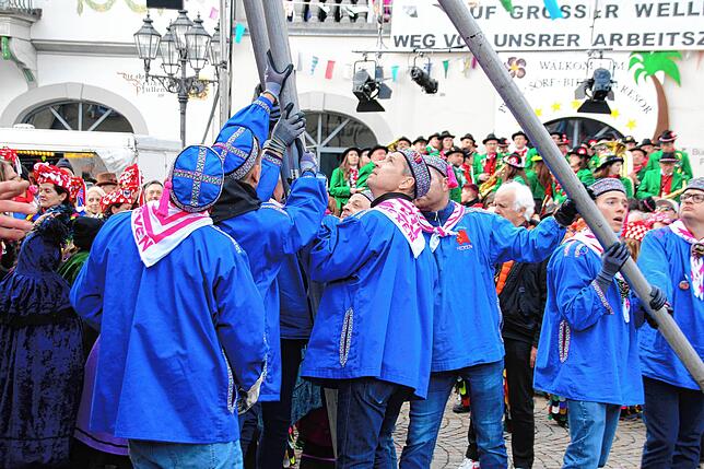 Voller Einsatz ist gefragt.