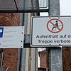 Hier wird am Hohner-Areal in Trossingen auf die Videoüberwachung hingewiesen. Am Kesselhaus trafen sich früher häufig nachts Jugendliche ...