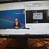 ZF-Chef Wolf-Henning Scheider bei der Bilanz-Pressekonferenz des Unternehmens, die erstmals rein virtuell stattfand. Die Journalisten ...