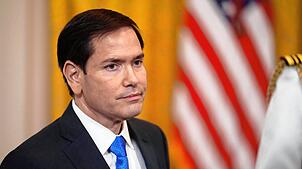 US-Außenminister Marco Rubio nimmt an einer Veranstaltung zur Förderung der innenpolitischen und haushaltspolitischen Agenda von ...