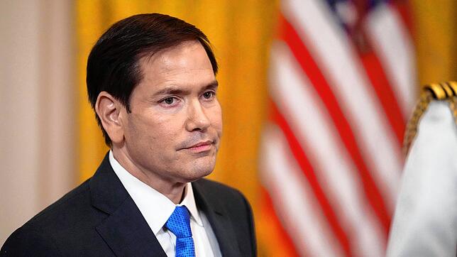 US-Außenminister Marco Rubio nimmt an einer Veranstaltung zur Förderung der innenpolitischen und haushaltspolitischen Agenda von ...