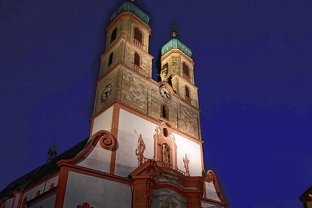 Das Bad Säckinger Münster wird seit dem 5. August nicht mehr angestrahlt (Archivbild).