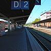 Der Zugverkehr im Singener Bahnhof ist durch den Streik stark eingeschränkt.