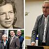 Elisabeth Stierle im Alter von 29 Jahren, darunter bei der Einweihung der Bürgerstiftungsstele. Ulrich Christ (rechts) will die beliebte ...