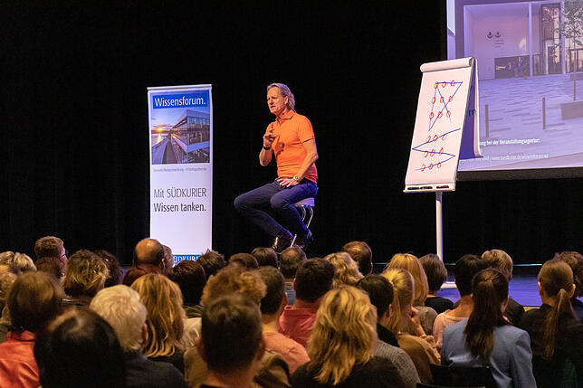 Bild 14: Hier gibt&lsquo;s die Bilder zum ersten SÜDKURIER-Wissensforum mit Mentalcoach Thomas Baschab