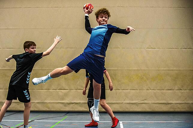 Bild 11: Handball-Nachwuchstraining der DJK Bad Säckingen und des HC Lauchringen &ndash; wir haben Bilder!