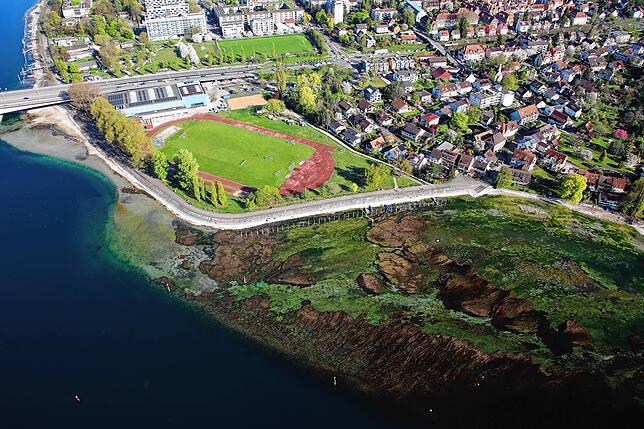Bild 7: Bodensee oder Kroatien? Wenn Niedrigwasser atemberaubende Farben offenbart