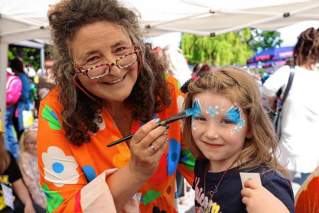 Bild 1: Das Kinderfest am Radolfzeller Konzertsegel
