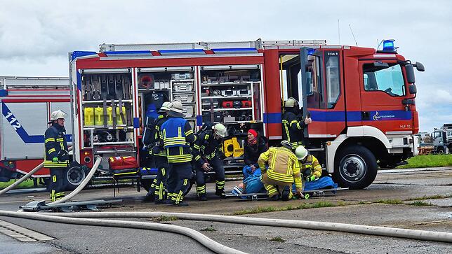 Bild 18: Notfallübung am Bodensee Airport – Die besten Bilder