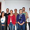Die geehrten Mitglieder des Turnvereins Erzingen (von links) David Merx, Elena Gamp, André Kammerl, Gaby Gäng-Schmid, Hans-Jörg Sautter, ...