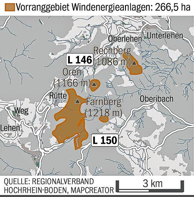 Bild 4: Bau neuer Windräder ist sehr wahrscheinlich – hier sehen Sie, wo genau