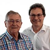 Herbert Weber (links) ist langjähriger Vorsitzender des Deutschen Mieterbunds Bodensee, Winfried Kropp ist dort Pressesprecher. Mit ...