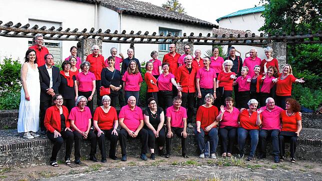 Der Chor Just for fun und das Orchester Vents et Chords traten in Clisson gemeinsam auf. Foto: Bettina Wieser