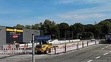 Ab Freitagabend, 8. August, soll der Verkehr wieder ohne Hindernisse über die B34 fließen.