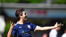 Landesliga, da sind wir! Marko Mijatovic hat mit seinem Tor im Aufstiegsspiel für den VfB Waldshut dafür gesorgt, dass der Bezirk ...