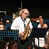 Rauschenden Beifall erhielt Heiko Probst nach seinem mitreißenden Solovortrag mit dem Altsaxophon.