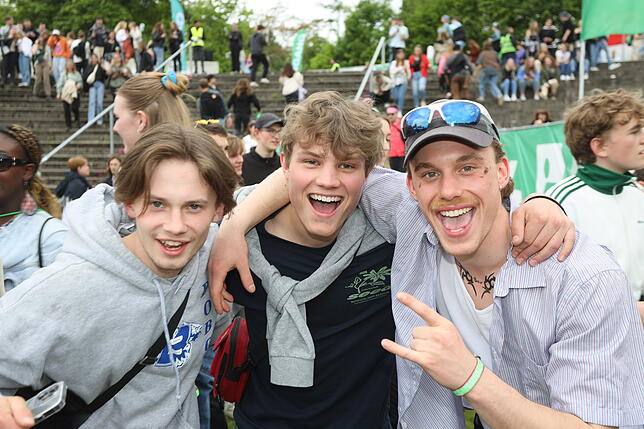 Bild 30: Zum Start des Campus-Festival kommen tausende Fans ins Bodenseestadion