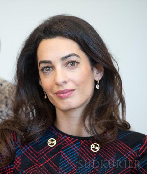 Die Menschenrechtsanwältin Amal Clooney