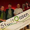 Joachim Schlageter, Stefan Meier, Karsten Sielemann und Kathrin Schwarz starten durch mit ihrem Projekt StadtOasen.