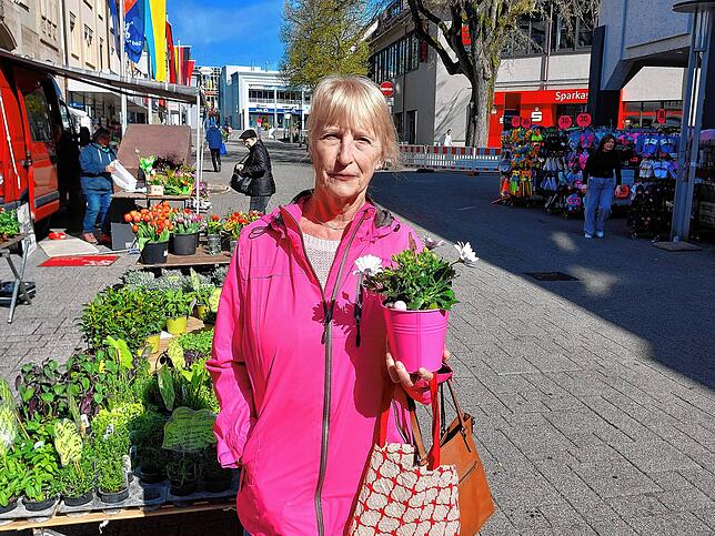 Dagmar Busch, Rentnerin, aus Bad Säckingen.