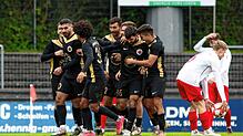 Der Türkische SV Singen will nach dem Derbysieg beim SC Pfullendorf (siehe Bild) auch zuhause wieder jubeln. Gegner am Sonntagnachmittag ...
