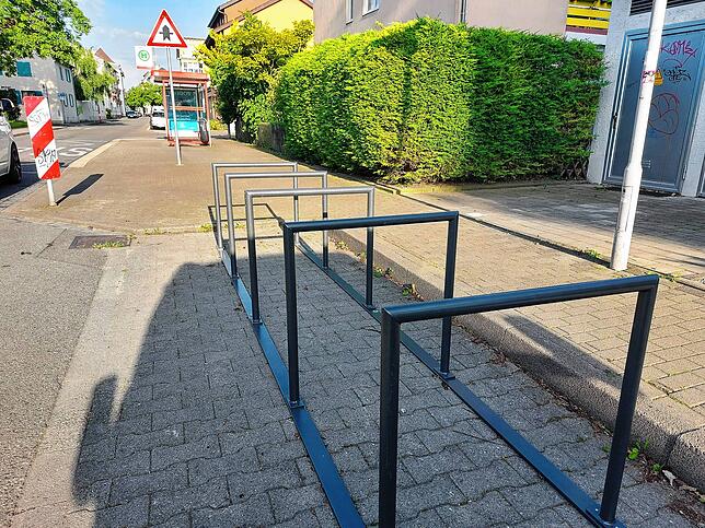 Wallgutstraße nahe der Einmündung zur Feldstraße.