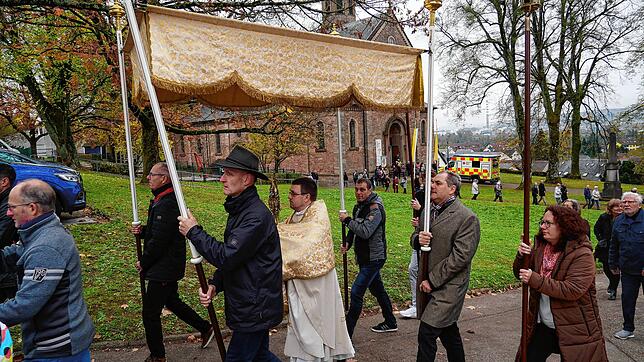 Ihr Patrozinium gefeiert hat die Pfarrgemeinde St. Martin in Obersäckingen am Sonntag.
