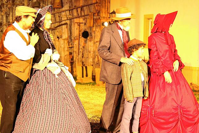 Bild 19: Freilichttheater in Riedern: &bdquo;Zwischen den Welten&ldquo;