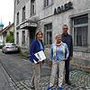 Die Bürger-Gruppe Adler-Areal &ndash; im Bild von links Inge König, Gabriele Jauernig und Dieter Krause &ndash; moniert, dass bei der ...