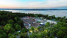 Das Bodenseestadion ist voller Besucher zum Campus-Festival 2024 in Konstanz. Gleiches erhoffen sich die Veranstalter auch für das Jahr ...