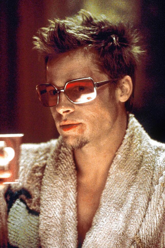 Brad Pitt als Tyler Durden in einer Szene in &bdquo;Fight Club&ldquo;.