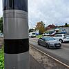 Eine der bisher zwei festen Blitzsäulen in Bad Säckingen. Diese überwacht die Geschwindigkeiten auf der B34. Jetzt soll eine dritte ...