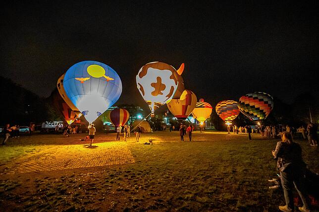 Bild 15: Modellballonglühen Brigachtal:  Die schönsten Bilder