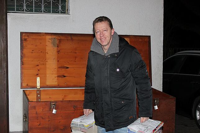 Bild 2: Ein Kiosk-Tag auf viermetersiebzig Kassenbon ablesbar