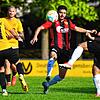 Der Retter: Serkan Korkmaz (Mitte) erzielte zwei Treffer für den FSV Rheinfelden zum 2:2 beim SC Wyhl. Rechts Teamkollege Muhammed Aslan.