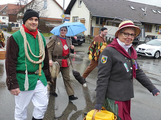 Bild 7: Rathaussturm in Ahausen: Die beeindruckendsten Bilder des Fasnacht-Spektakels in 2025