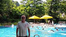 Claus Baumgärtel sorgt seit 18 Jahren dafür, dass im Jestetter Freibad alles funktioniert.