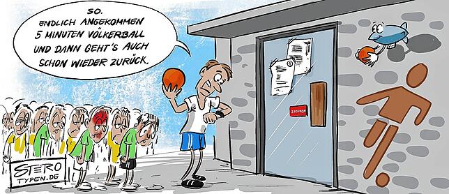 Bild 16: Die Karikatur der Woche: Reagenz verwechselt?