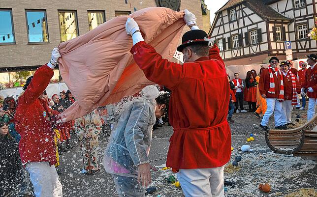 Bild 27: Bilder vom Rathaussturm in Markdorf