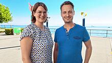 Ein ungewöhnliches Duo: Radiologin Saskia Schadow und Autor Timo Lebig.