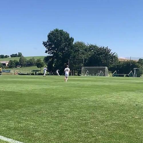 11. Minute das 1:0 durch Paul Hall für den SV Aasen