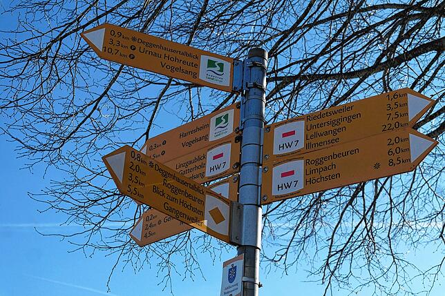 Beliebt bei Gästen wie Einheimischen: Die Wanderwege rund um den Gehrenberg bieten 250 Kilometer gesunde Entspannung – inklusive ...