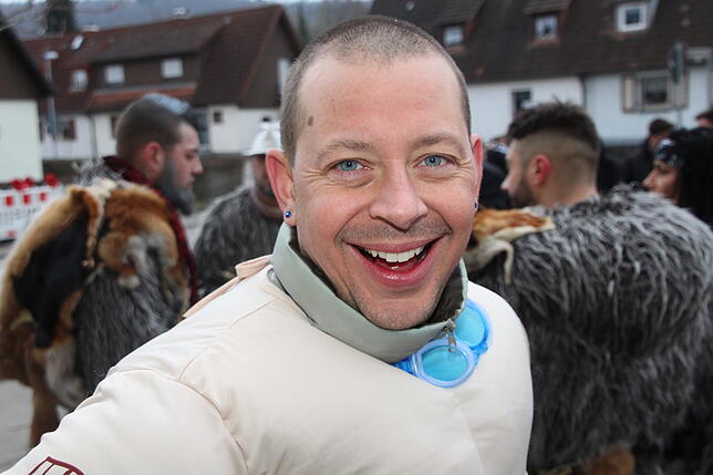 Bild 11: Bilder der Narrensamenbefreiung in der Blumberger Werkrealschule