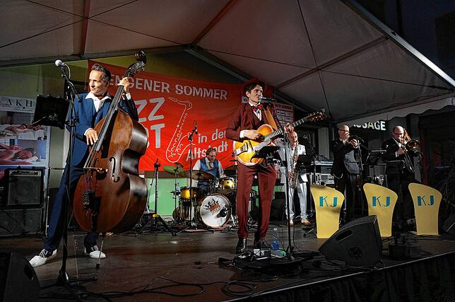 Bild 23: Tiengener Jazzfest verbreitet gute Laune