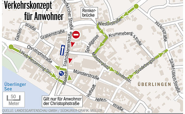 Bild 3: Das Verkehrskonzept für die Landesgartenschau ist fertig: Was Autofahrer und Anwohner wissen müssen
